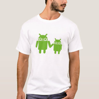 Tal pai tal filho t-shirt do Android