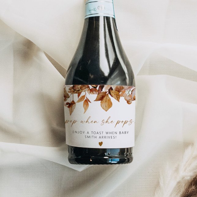 TALIA Bohemian Terracotta Floral Pop Quando Ela Po (Criador carregado)