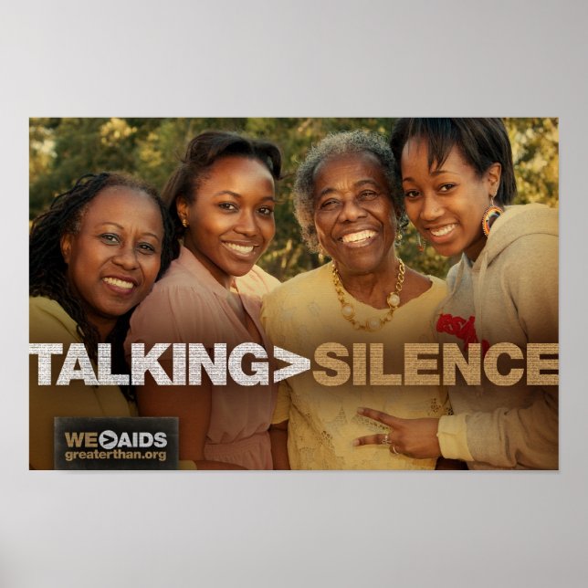 Talking > Silence Generations Poster (Frente)