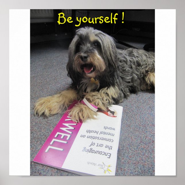 TalkWell be yourself poster (Frente)