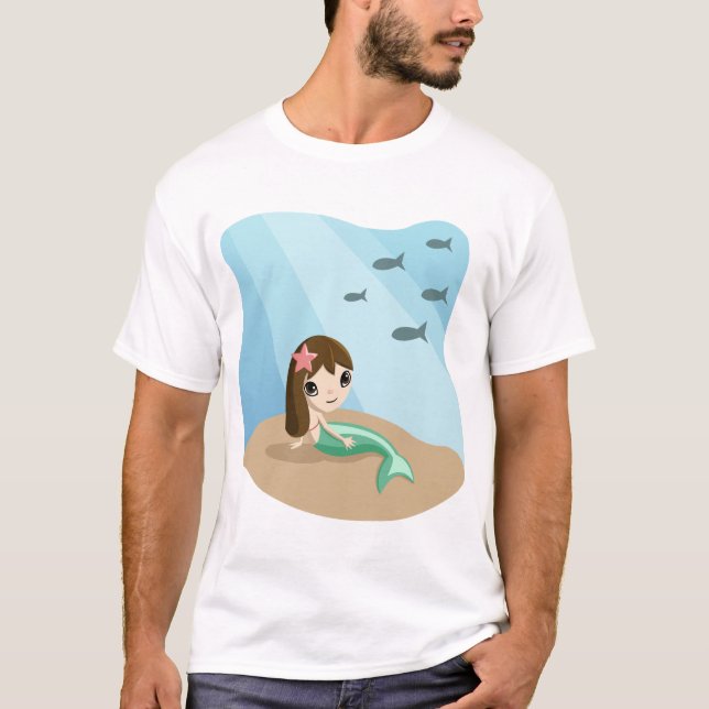 Tallulah o t-shirt da sereia (Frente)
