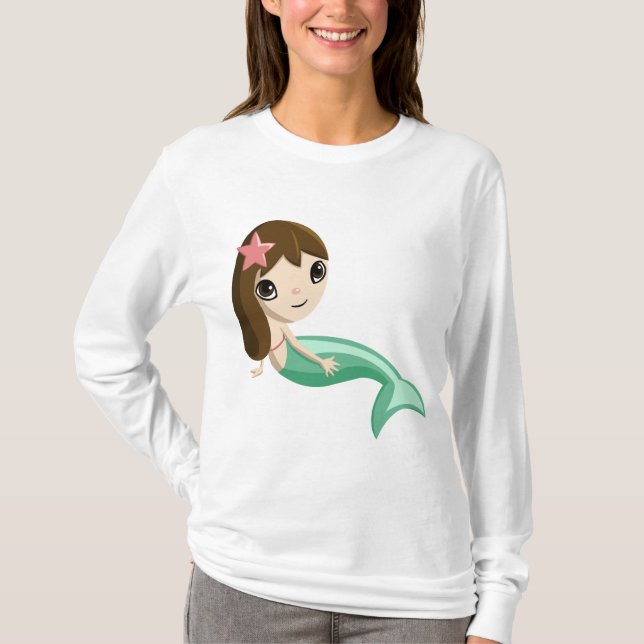 Tallulah o t-shirt da sereia (Frente)