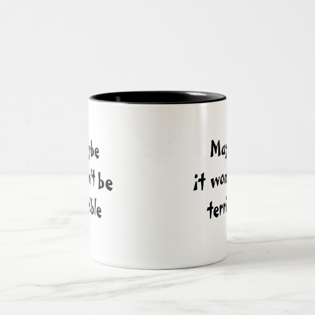 Talvez não será caneca terrível (Centro)