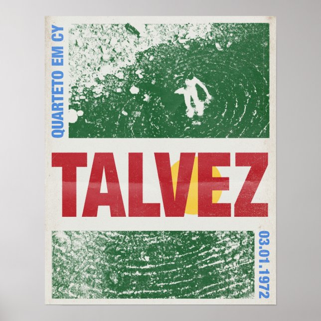 Talvez por Quarteto Em Cy Poster (Frente)