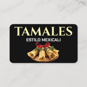 Tamales Estilo Mexicali Cartão de visita