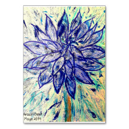 Tamanho: 8,9 cm x 12,7 cm Cartão de Mesa Raro Dalh