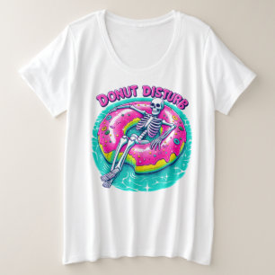 Tamanho Mais T-Shirt