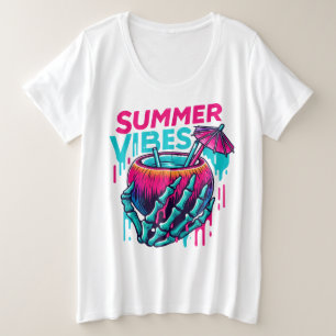 Tamanho Mais T-Shirt