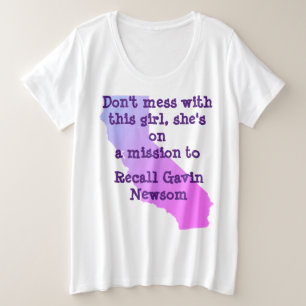 Tamanhos de T-Shirt de 1x a 4x mais tamanho