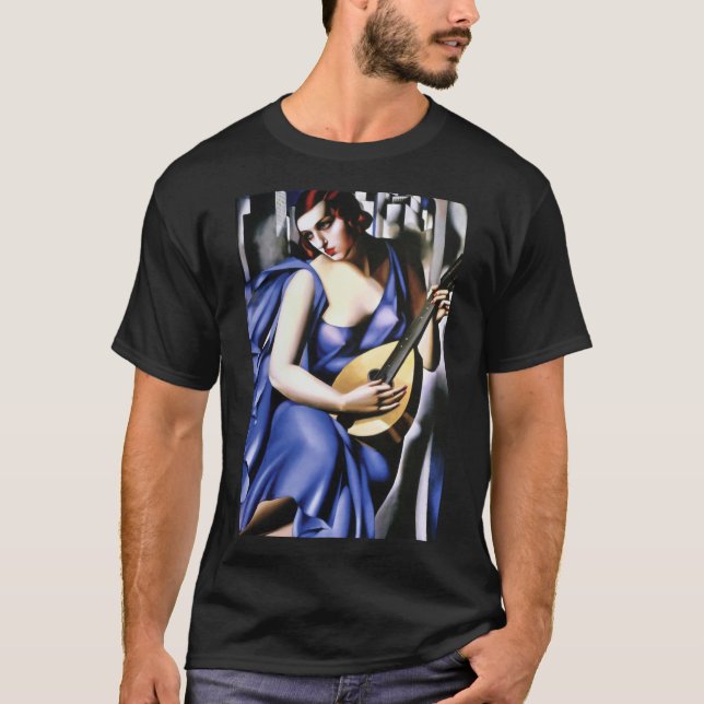 Tamara De Lempicka - A Camiseta Clássica Musical (Frente)