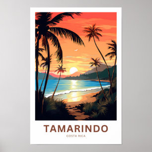 Tamarindo Costa Rica Viagem Impressão
