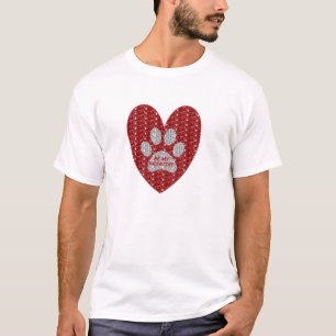 Tambergue Camiseta Silver Vermelho Cardíaco Seja M