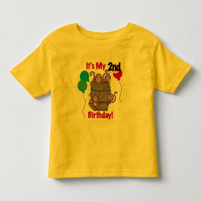Tambor do camiseta e dos presentes do segundo (Frente)