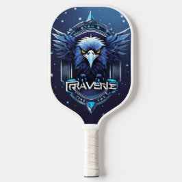 Tampa de Raquete de Pickleball Águia Azul Logo Bra
