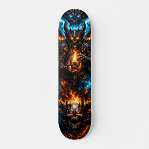 Tampa de Skate Ceifador de Caveira Infernal