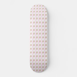 Tampa de Skate Floral Coquete