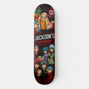 Tampa de Skate Personalizada de Anime