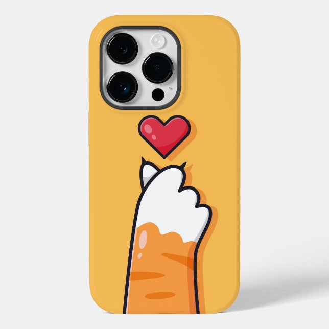 Tampa do gabinete do iPhone 14 Pro elegante e eleg (Verso)