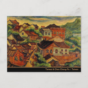 Tamsui & Chen Cheng-Po /Taiwan cartões postais de 