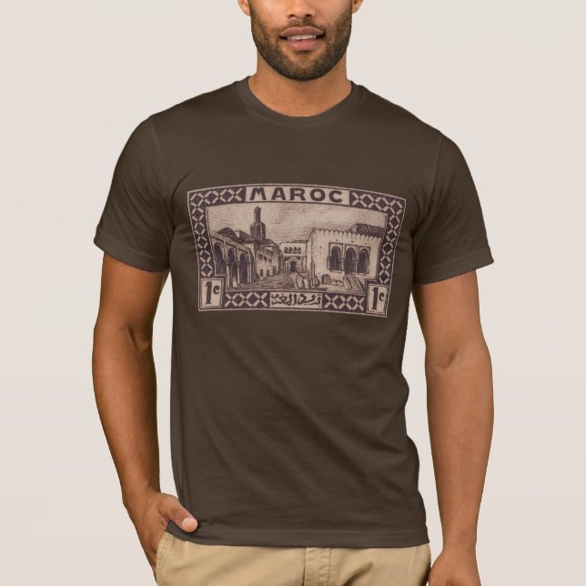 Tânger, Marrocos - t-shirt (Frente)