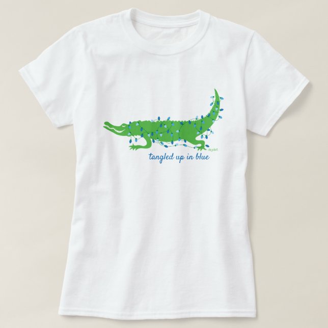 Tangido na Camisa Azul (Frente do Design)