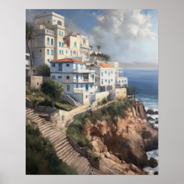 Tangier Marrocos Pintura Impressão (Frente)