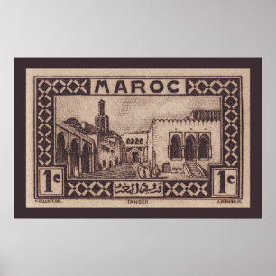 Tangier, Marrocos - Poster