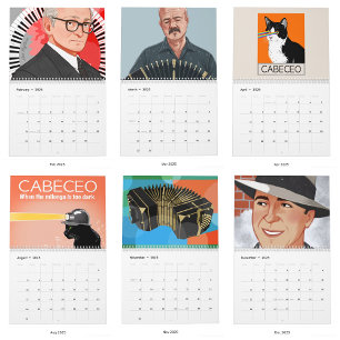 Tango Art Somente 2025 Calendário Médio De Duas Pá