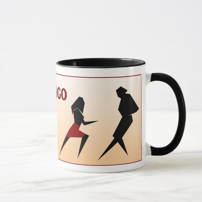 tango cúbico da caneca (Direita)