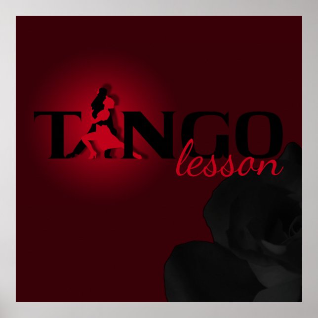 Tango Lesson - Poster (Frente)
