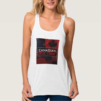 Tank top com o logotipo Canadian True Crime