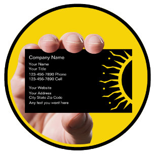 Tanning Salon Cartões de visitas