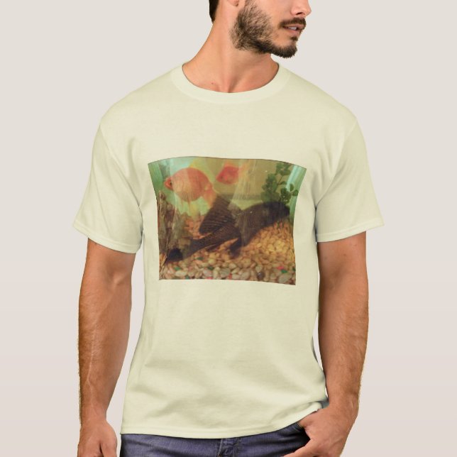 Tanque de peixe T-Shirt (Frente)