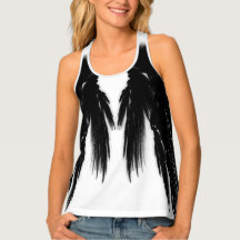 Tanque do Monograma de Negócios do ÂNGULO PRETO