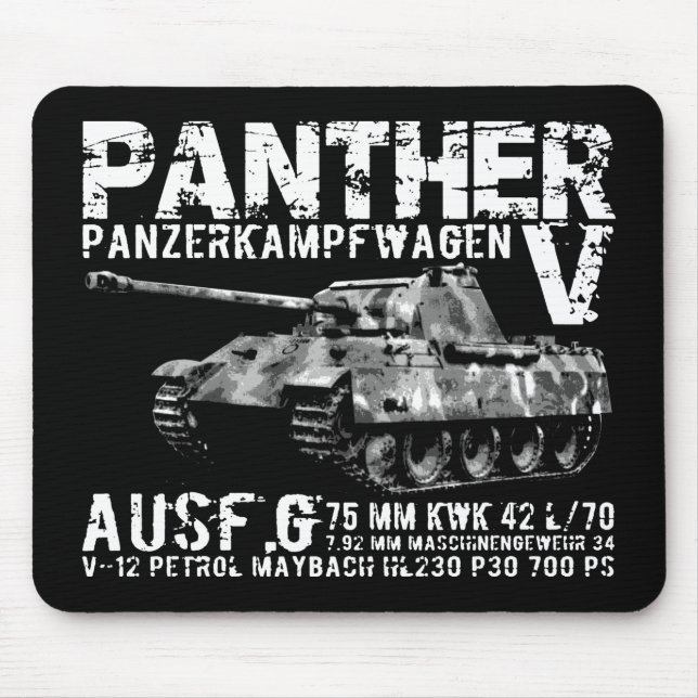 Tanque Mousepad da pantera (Frente)