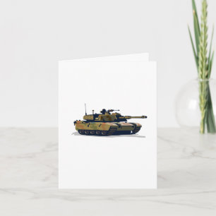 tanques muito cartão de saudação