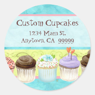 Tantos Cupcakes, Tão Pouco Tempo! Autocolante de E