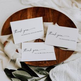 TANYA | Cartões personalizados de agradecimento pa