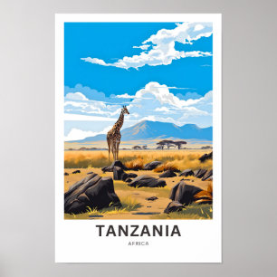 Tanzânia África Viagem Impressão