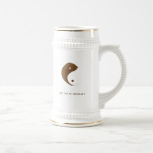 tao de caneca de cerveja de chocolate