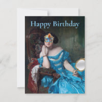 Tão Posh Máscara de Aniversário Feliz aniversário