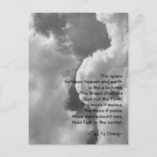 Tao Te Ching No.4/ Cartão Postal