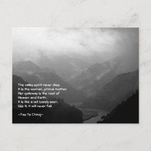 Tao Te Ching No.6/ Cartão Postal