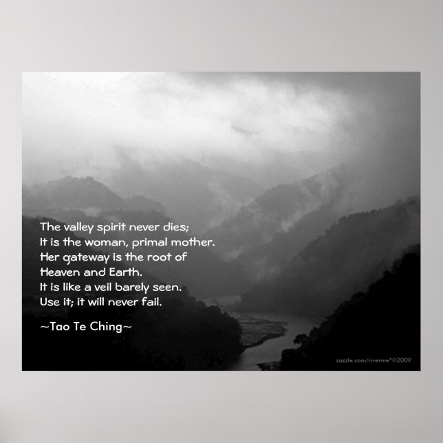 Tao Te Ching No.6/ Poster (Frente)