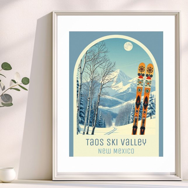 Taos Ski Valley New Mexico ski resort  Poster (Criador carregado)