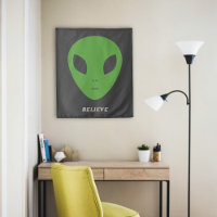 Tapeçaria Alienígena Verde