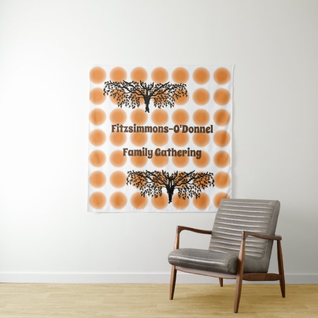 Tapeçaria - Banner para a coleta familiar (In Situ)