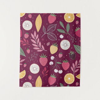 Tapeçaria Botânica de Fruta Média – 50x60 Ameixa P