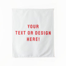 Tapeçaria Branca Sólida Personalizada para Você