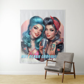 Tapeçaria com Crônicas HotFlash